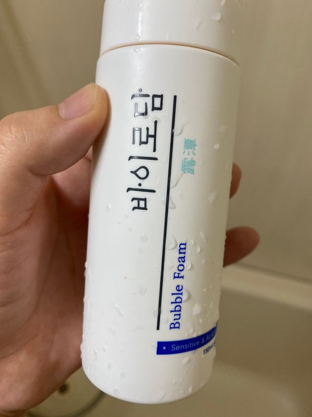 [바이로담] 저자극 약산성버블 폼 폼클렌징 150ml 리뷰 사진