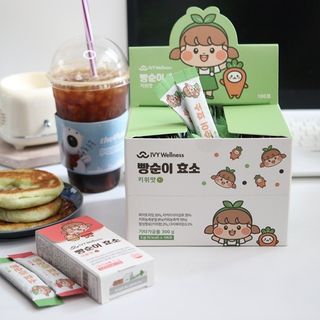 아이비웰니스 빵순이 식탁 위의 필수템! 빵순이 효소 키위맛 100포 + 석류맛 14포 (총 114포) — 5점을 준 리뷰어가 2023년 1월 올린 사용 사진