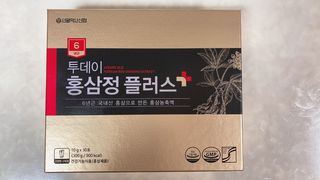 서울약사신협_투데이홍삼정플러스스틱_10g x 30포 — 5점을 준 리뷰어가 2021년 7월 올린 사용 사진