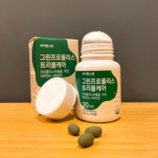 바이탈스푼 그린프로폴리스트리플케어 — 5점을 준 리뷰어가 2021년 6월 올린 사용 사진