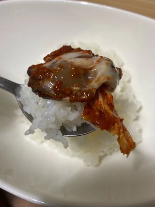 셰프애찬 별미김치 굴겉절이 1kg — 5점을 준 리뷰어가 2022년 12월 올린 사용 사진