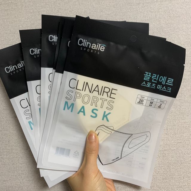 끌린에르 스포츠 귀편한 새부리형 마스크 리뷰 사진