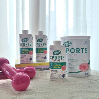 셀렉스스포츠 셀렉스 스포츠 웨이 프로틴 복숭아_ 330ml x 12팩 — 5점을 준 리뷰어가 2021년 3월 올린 사용 사진