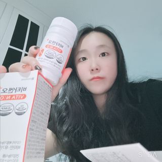 프리마인 성큼다가온 봄, 이너뷰티를 챙겨야 피부도 화사하게, 컨디션도 활기차게. 흡수율을 높인 고효율 비타민. — 4점을 준 리뷰어가 2022년 10월 올린 사용 사진