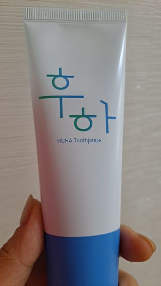 [심폐소생소] 무불소 임산부 천연 치약 — 5점을 준 리뷰어가 2021년 9월 올린 사용 사진