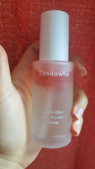 산다화 더블 이펙트 안티 링클 세럼 50ml — 4점을 준 리뷰어가 2022년 10월 올린 사용 사진
