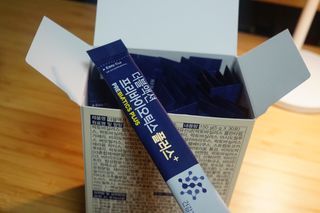 메이준뉴트리 더블액션 프리바이오틱스 플러스+ — 5점을 준 리뷰어가 2021년 4월 올린 사용 사진