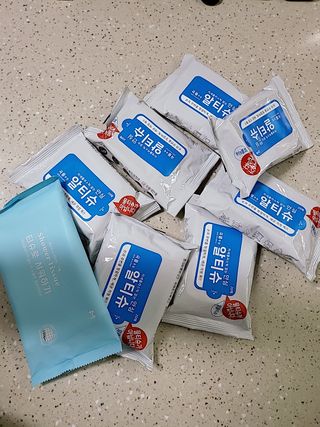 [엠메이데이] 안심 알티슈 20매 x 7 — 5점을 준 리뷰어가 2022년 1월 올린 사용 사진