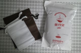 올라잍 천연화공석 — 5점을 준 리뷰어가 2022년 6월 올린 사용 사진