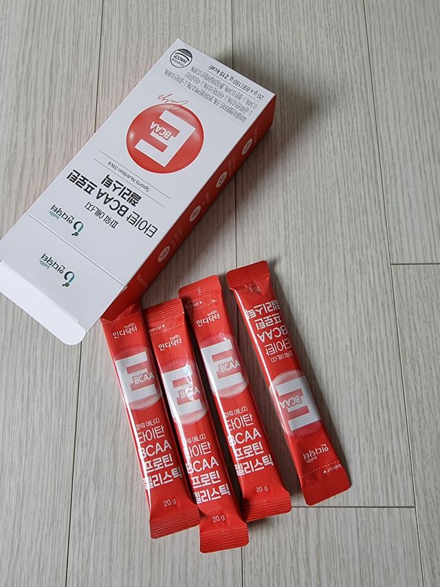 [인디닥터] 타이탄 BCAA 프로틴 젤리스틱 리뷰 사진