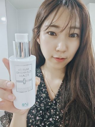 LAB FOR YOU 멀티엑스클렌징폼 — 5점을 준 리뷰어가 2022년 7월 올린 사용 사진