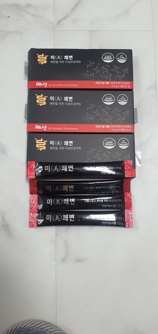 새롬바이오 리생 [미쾌변] 차전자피 식이섬유 건강기능식품 3팩 — 5점을 준 리뷰어가 2021년 6월 올린 사용 사진