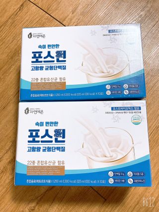 자연에온 마시는 프로틴 고함량 균형단백질 음료 포스틴 125ml 10개입 1BOX — 5점을 준 리뷰어가 2021년 5월 올린 사용 사진