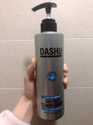 다슈코리아 다슈 데일리 두피 딥 클렌징 샴푸 500ml — 5점을 준 리뷰어가 2021년 3월 올린 사용 사진