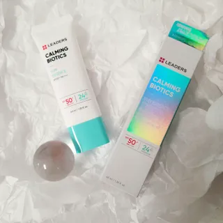 리더스코스메틱 리더스 카밍 바이오틱스 선 에센스 SPF 50+ PA++++ — 4점을 준 리뷰어가 2022년 6월 올린 사용 사진