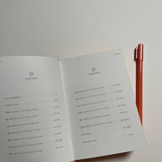 리훈 2023년 이야기다이어리 숏 날짜형 — 5점을 준 리뷰어가 2023년 1월 올린 사용 사진