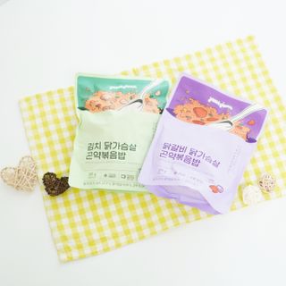 [푸딩팩토리] 요잇조잇 닭갈비 닭가슴살/김치 닭가슴살 곤약볶음밥 2종 (김치볶음밥 2개 닭갈비 볶음밥 1개) — 5점을 준 리뷰어가 2022년 7월 올린 사용 사진