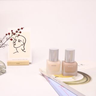 [RMK] 메이크업 베이스 + 리퀴드 파운데이션 — 5점을 준 리뷰어가 2021년 3월 올린 사용 사진