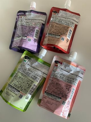 ORIHIRO 오리히로 곤약젤리 제로칼로리 130g 4종 4팩(맛별로 1팩씩) — 5점을 준 리뷰어가 2023년 3월 올린 사용 사진