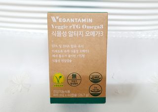 비건타민 식물성 알티지 오메가3 — 5점을 준 리뷰어가 2021년 3월 올린 사용 사진