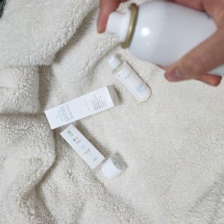 LIVE 포베리 올인원 엔자임 파우더 워시 + 토탈 솔루션 셀 에센스 미스트 — 4점을 준 리뷰어가 2022년 4월 올린 사용 사진