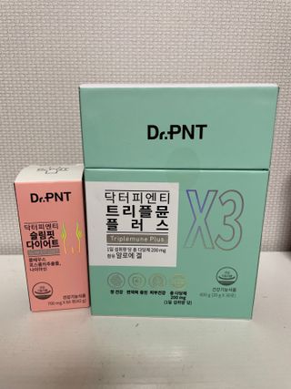 닥터피엔티 [Dr.PNT] 건강한 다이어트, 기능성 원료로 시작! 슬림핏 다이어트+트리플뮨 플러스[1개월분] — 4.5점을 준 리뷰어가 2022년 9월 올린 사용 사진