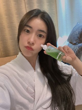 코드네이처 비아미 시카 더블 앰플 과 마스크[5장] — 5점을 준 리뷰어가 2021년 9월 올린 사용 사진