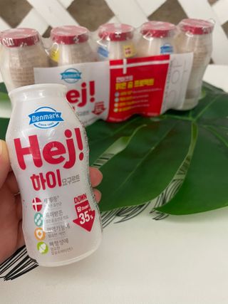 [구매평]▪︎ 덴마크 하이(Hej!) 브랜드 패키지(요구르트, 그릭요거트)only 로켓프레쉬 — 5점을 준 리뷰어가 2025년 5월 올린 사용 사진