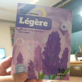 [레제르] 아로마 수액패치 발패치 10매입 - 라벤더향/유칼립투스향/대나무향 — 5점을 준 리뷰어가 2022년 2월 올린 사용 사진