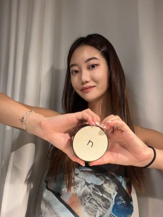 하멜 비건 아쿠아 글로우 제로핏 쿠션 — 5점을 준 리뷰어가 2022년 9월 올린 사용 사진