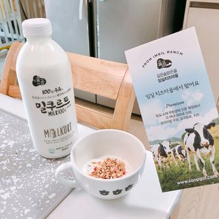 숲골 요거트 익는 마을 패밀리 무가당 요구르트 밀쿠르트 1000ml — 5점을 준 리뷰어가 2021년 12월 올린 사용 사진