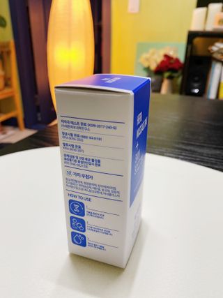 제이제이바이오 허브마사지바 올인원 알약비누 — 4점을 준 리뷰어가 2022년 2월 올린 사용 사진