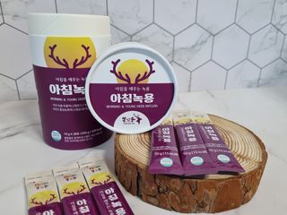 [몸엔용] 전국 이마트 런칭 신상, 아침을 깨우는 녹용 아침녹용 10g x 28포 — 4점을 준 리뷰어가 2021년 7월 올린 사용 사진