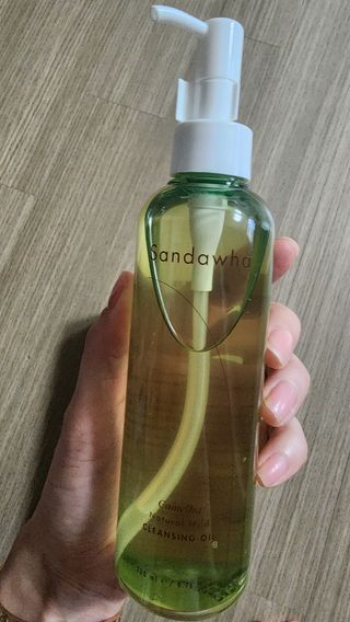 스킨큐어 산다화 순한 클렌징 동백 오일 200ml — 5점을 준 리뷰어가 2023년 2월 올린 사용 사진