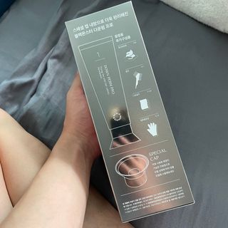 블랙몬스터 다운펌 프로 키트 — 4점을 준 리뷰어가 2021년 8월 올린 사용 사진