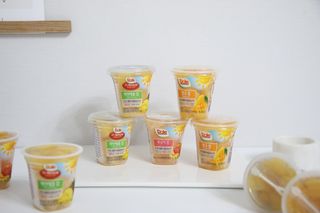 돌 MF[Dole] 파인애플컵/망고컵/복숭아컵 198g 6입X1박스 (맛 1가지 랜덤 발송) — 5점을 준 리뷰어가 2023년 6월 올린 사용 사진