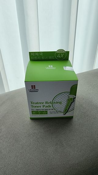 리더스코스메틱 리더스 스텝솔루션 티트리 릴렉싱 토너 패드 — 5점을 준 리뷰어가 2022년 5월 올린 사용 사진