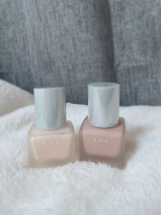 [RMK] 메이크업 베이스 + 리퀴드 파운데이션 — 4.5점을 준 리뷰어가 2021년 3월 올린 사용 사진