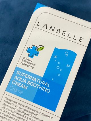 랑벨 수퍼내츄럴 아쿠아 수딩 크림 100ml — 5점을 준 리뷰어가 2022년 6월 올린 사용 사진