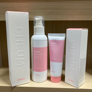 화이트리 채움 베리어 로션, 베리어 크림 세트 — 5점을 준 리뷰어가 2021년 1월 올린 사용 사진