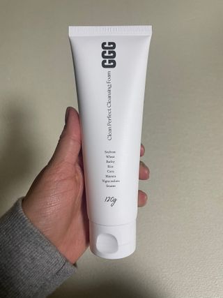 지지지 클린 퍼펙트 클렌징폼 120g — 5점을 준 리뷰어가 2022년 3월 올린 사용 사진