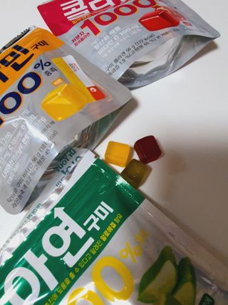 닥터유구미 닥터유 콜라겐 비타민 아연 구미 — 5점을 준 리뷰어가 2021년 6월 올린 사용 사진