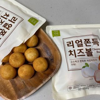 가치식탁 리얼쫀득치즈볼 — 5점을 준 리뷰어가 2021년 2월 올린 사용 사진