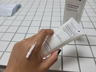 셀프 모이스처라이징 프로텍션 크림 셀프 모이스처라이징 프로텍션크림 — 5점을 준 리뷰어가 2022년 6월 올린 사용 사진
