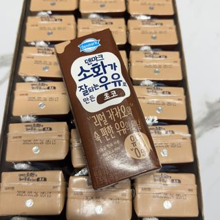 [구매평]덴마크 소화가 잘되는 우유로 만든 초코, 190ml, 24개 — 5점을 준 리뷰어가 2025년 2월 올린 사용 사진