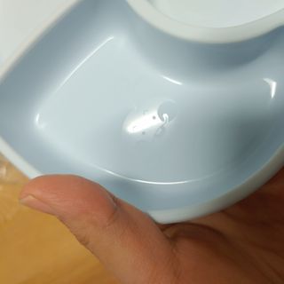 유비맘 캐릭터 실리콘 흡착 식판_색상 랜덤발송 — 5점을 준 리뷰어가 2021년 1월 올린 사용 사진