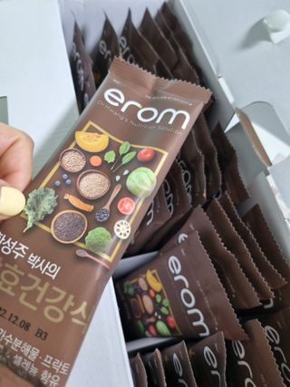 [이롬] 황성주박사의 발효건강식 30g x 30포 — 5점을 준 리뷰어가 2022년 7월 올린 사용 사진