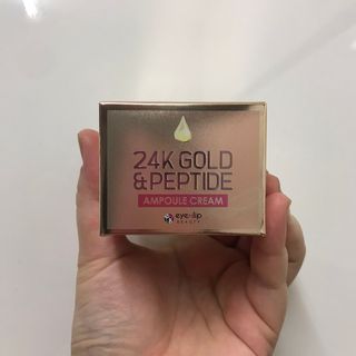 아이앤립 / EYENLIP 아이앤립 24K 골드 N 펩타이드 앰플 크림 — 4점을 준 리뷰어가 2021년 3월 올린 사용 사진