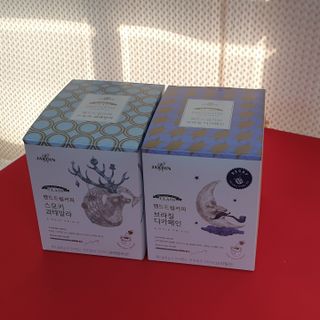 (주)쟈뎅 쟈뎅 클래스 핸드 드립 커피 10P 2종_디카페인 1종+랜덤 플레이버 1종 — 5점을 준 리뷰어가 2021년 4월 올린 사용 사진