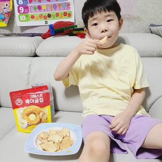 딜라이트 프로젝트 오뚜기스프 베이글칩 2종 — 5점을 준 리뷰어가 2021년 8월 올린 사용 사진